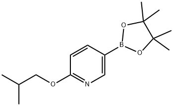 Pyridine, 2-(2-methylpropoxy)-5-(4,4,5,5-tetramethyl-1,3,2-dioxaborolan-2-yl)-