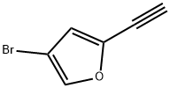 4-溴-2-乙炔基呋喃 结构式