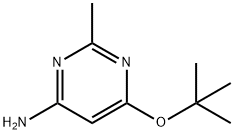 4-Amino-6-(tert-butoxy)-2-methylpyrimidine 结构式