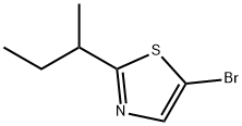 5-Bromo-2-(sec-Butyl)thiazole 结构式