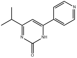 2-Hydroxy-4-(pyridin-4-yl)-6-(iso-propyl)pyrimidine 结构式