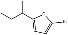 2-Bromo-5-(sec-butyl)furan 结构式