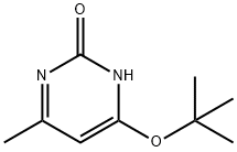 2-Hydroxy-4-(tert-butoxy)-6-methylpyrimidine 结构式