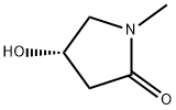 (S)-4-羟基-1-甲基吡咯烷-2-酮 结构式