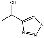 1-(1,2,3-thiadiazol-4-yl)ethan-1-ol 结构式