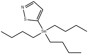 5-(tributylstannyl)-1,2-thiazole 结构式