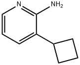 2-AMINO-3-(CYCLOBUTYL)PYRIDINE 结构式