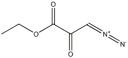 Ethyl 3-diazo-2-oxopropanoate 结构式