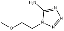 1-(2-甲氧基乙基)-1H-1,2,3,4-四唑-5-胺 结构式