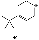 4-tert-butyl-1,2,3,6-tetrahydropyridine hydrochloride 结构式