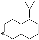 1-环丙基-十氢-1,6-萘啶 结构式