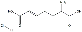 6-aminohept-2-enedioic acid hydrochloride 结构式