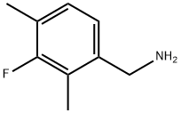 3-Fluoro-2,4-dimethylbenzylamine 结构式