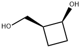 cis-2-(hydroxymethyl)cyclobutan-1-ol 结构式