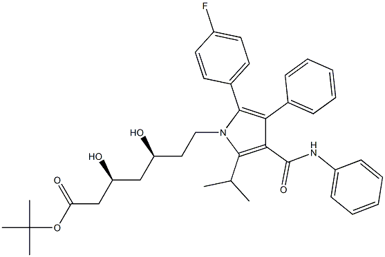阿托伐他汀钙杂质34 结构式