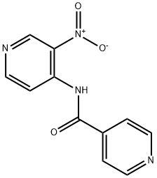 4-Pyridinecarboxamide, N-(3-nitro-4-pyridinyl)- 结构式