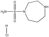 1,4-重氮基庚环-1-磺酰胺盐酸 结构式