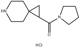 1-(pyrrolidine-1-carbonyl)-6-azaspiro[2.5]octanehydrochloride