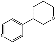 4-(TETRAHYDROPYRAN-3-YL)-PYRIDINE 结构式