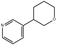 3-(TETRAHYDROPYRAN-3-YL)-PYRIDINE 结构式