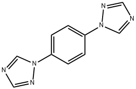 1H-1,2,4-三唑,1,1-(1,4-亚苯基)双 - 结构式