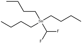 Stannane, tributyl(difluoromethyl)- 结构式