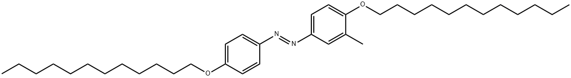 4,4'-双(十二烷氧基)-3-甲基偶氮苯 结构式