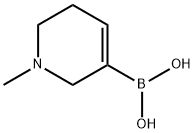 [1-Methyl-1,2,5,6-tetrahydropyridine-3-yl]boronic acid 结构式