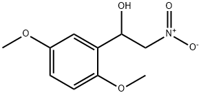 2,5-二甲氧基-Α-(硝基甲基)苯甲醇 结构式
