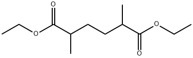 2,5-Dimethyladipic acid diethyl ester 结构式