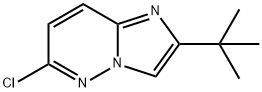 2-TERT-BUTYL-6-CHLORO-IMIDAZO[1,2-B]PYRIDAZINE 结构式