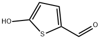 5-羟基噻吩-2-甲醛 结构式