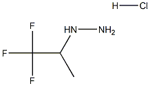 (1,1,1-三氟丙烷-2-基)肼盐酸 结构式