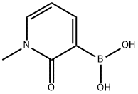 (1-甲基-2-氧代-1,2-二氢吡啶-3-基)硼酸 结构式