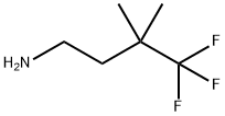 4,4,4-trifluoro-3,3-dimethylbutan-1-amine 结构式