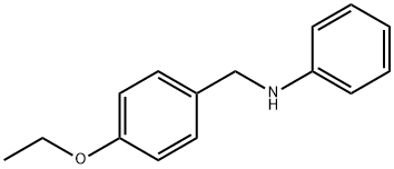 N-[(4-ethoxyphenyl)methyl]aniline 结构式