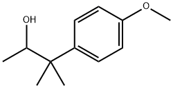 3-(4-methoxyphenyl)-3-methylbutan-2-ol 结构式