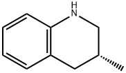 (R)-3-methyl-1,2,3,4-tetrahydroquinoline 结构式
