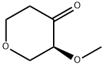 (S)-3-methoxytetrahydro-4H-pyran-4-one 结构式
