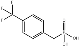 4-(Trifluoromethyl)phenylmethylphosphonic acid 结构式