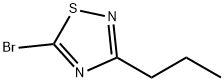 5-溴-3-丙基-1,2,4-噻二唑 结构式