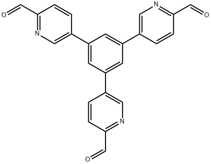 1,3,5–三(2-甲酰基吡啶-5基)苯 结构式