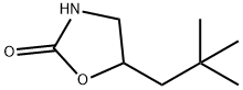 5-(2,2-二甲基丙基)-1,3-噁唑烷-2-酮 结构式