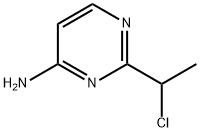 2-(1-chloroethyl)pyrimidin-4-amine 结构式