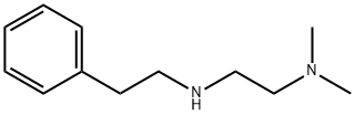 2-(二甲氨基)乙基](2-苯基乙基)胺 结构式