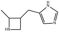 5-[(2-Methyl-3-azetidinyl)methyl]-1H-imidazole 结构式
