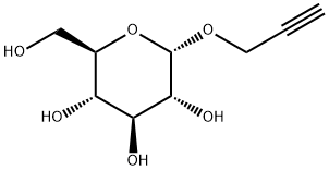 炔丙基-ALPHA-D-吡喃葡萄糖苷 结构式