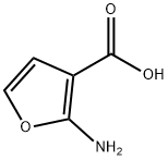 2-aminofuran-3-carboxylic acid 结构式