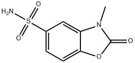 3-METHYL-2-OXO-2,3-DIHYDROBENZO[D]OXAZOLE-5-SULFONAMIDE 结构式