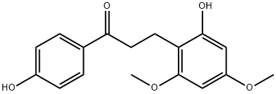 4',2-DIHYDROXY-4,6-DIMETHOXYDIHYDROCHALCONE 结构式